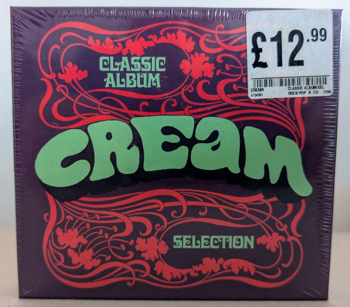 Cream ボックスセット CD Cream Classic Album Selection CD Box Set 2016 .New Factory Sealed