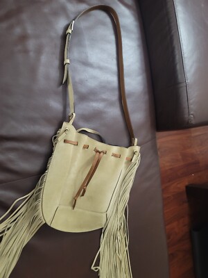 Isabel Marant Oskaf Fringe-Detailed Shoulder Bag with Coin Purse