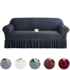 1/2/3/4 Seater Sofa Cover Thick Solid Stretch Couch Slipcovers Sofa Covers