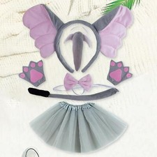 Ensemble de costumes d'éléphant, couvre-chef fantaisie pour les festivals du