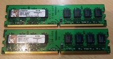Kingston 1GB KVR800D2N5/1G PC2-6400 800MHz Cl5 2GB Kit