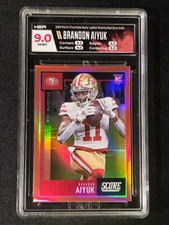 2020 Contenders Score Update Red Zone #454 Brandon Aiyuk RC #13/20 49ers 🔥