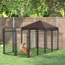 Dog Pet Kennel House Tent Outdoor Indoor for Large Medium Dogs 9.3' x 4.6' x 5.2