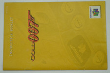 Goldeneye 007 Nintendo 64 N64 Instruction Manual Booklet Only