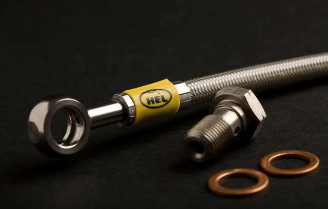 HEL Front & Rear Race Brake Lines Kawasaki ZX12R Ninja