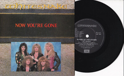 Whitesnake  -Now You're Gone / Wings Of The Storm (L.P. Version)- 7'' 45