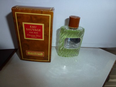 miniature DIOR EAU SAUVAGE Vintage Lotion après-rasage after shave 10 ml |  eBay