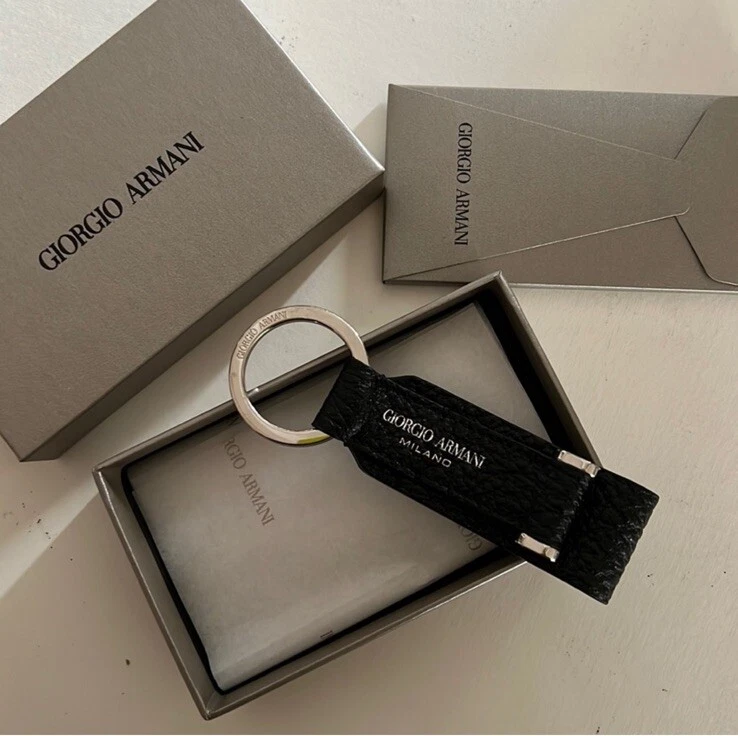 Chaveiro Giorgio Armani edição limitada feito na Itália - Imagem 2 de 4