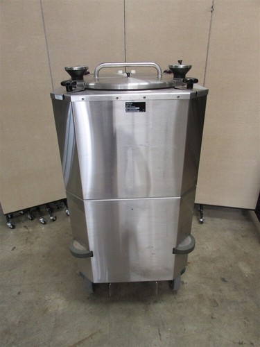 New Fetco Luxus 18 Gallon Thermal Dispenser with Cart LBD-18 w/ cosmetic damage - Picture 5 of 10