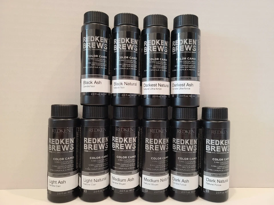 REDKEN Brews Hombres 5 Minutos Color Camuflaje con Combo Desarrollador (Elige tu Conjunto) Foto 3 de 3