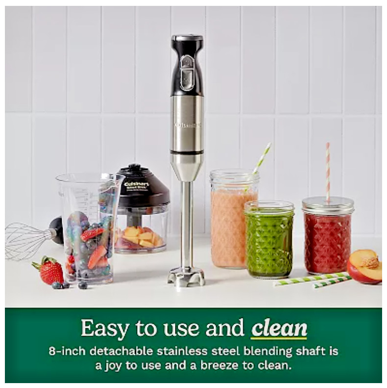 Cuisinart Smart Stick Variable Speed Hand Blender Food Proce