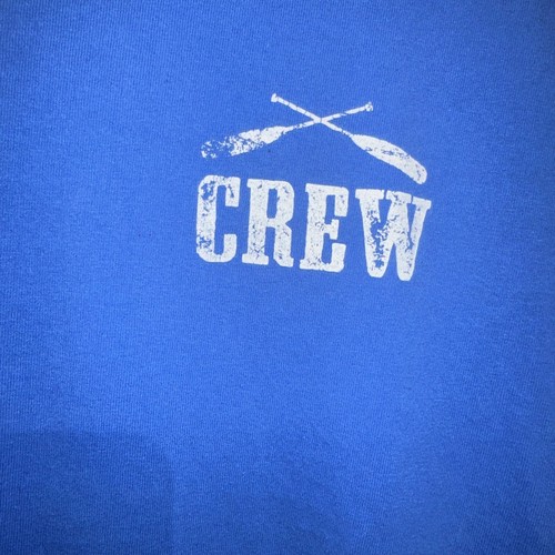 T-Shirt Trader Joe's SS mit Crew vorne königsblau Größe Large 42x29 EUC C3 - Bild 4 von 8
