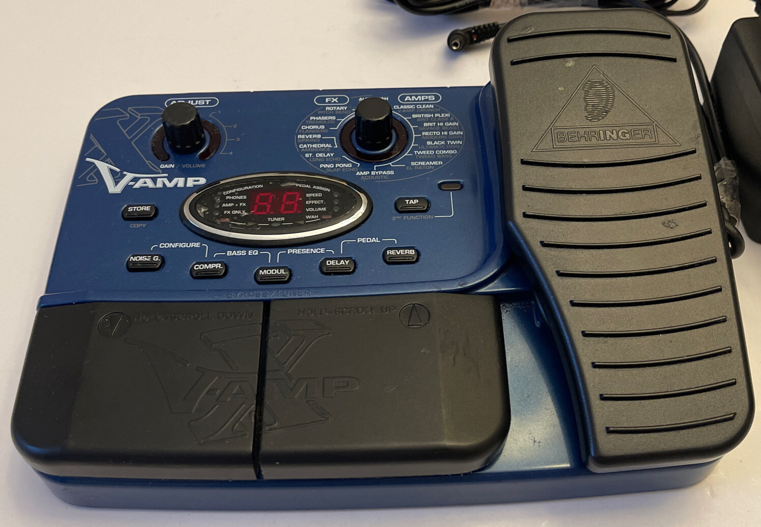 Behringer X V Amp Multi Effects Guitar Effect Pedal For Sale Online Ebay