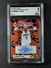 2023-24 Panini Phoenix JERMAINE ONEAL 20/49 Auto Orange Fuego #FA-JON BRG 9