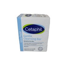 Cetaphil Gentle Cleansing Bar For Dry Normal Sensitive Skin 3 Pack 4.5 oz Bars