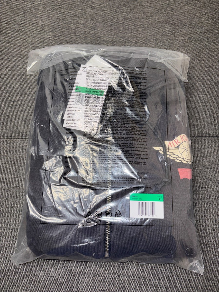 Nike Air Jordan x Levi's Full Zip Hoodie Black X-Large IM6734-010