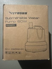 850GPH Submersible Water Pump 60W Vivosun