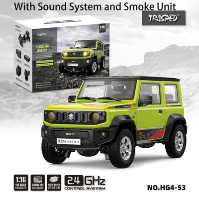 HG 1/16 RC Rock Crawler Car Electric Off-road Vehicles Model Sounds