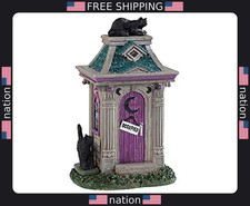 Haunted Outhouse Decoration - Spooky Halloween Prop for Haunted House Events