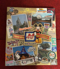 Walt Disney Parks Scrapbook- 12x 10 hardcover