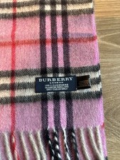 Burberry Cashmere Scarf - Pink