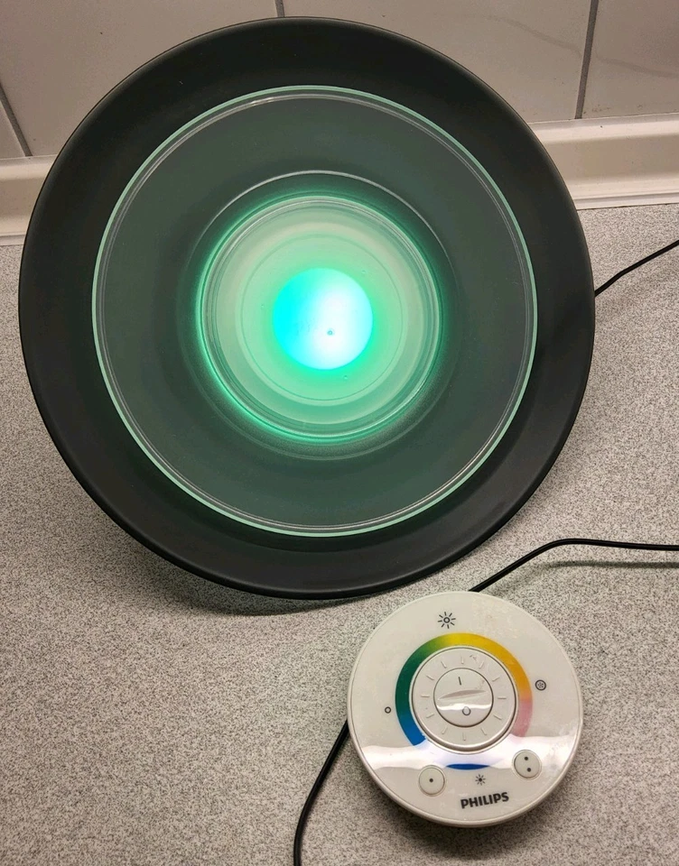 Philips Living Colors Aura in Schwarz mit Fernbedienung, LED Lampe - Bild 3 von 4