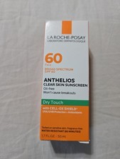 La Roche-Posay Anthelios Clear Skin SPF60 Dry Touch Sunscreen 1.7oz EXP 04/2027 