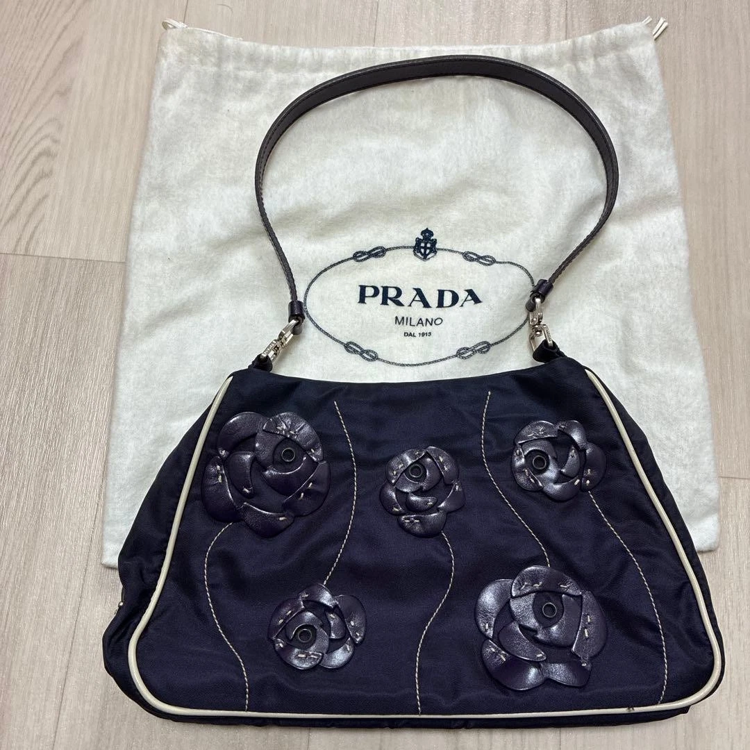 PRADA Flower Bags & Handbags for Women for sale | eBay