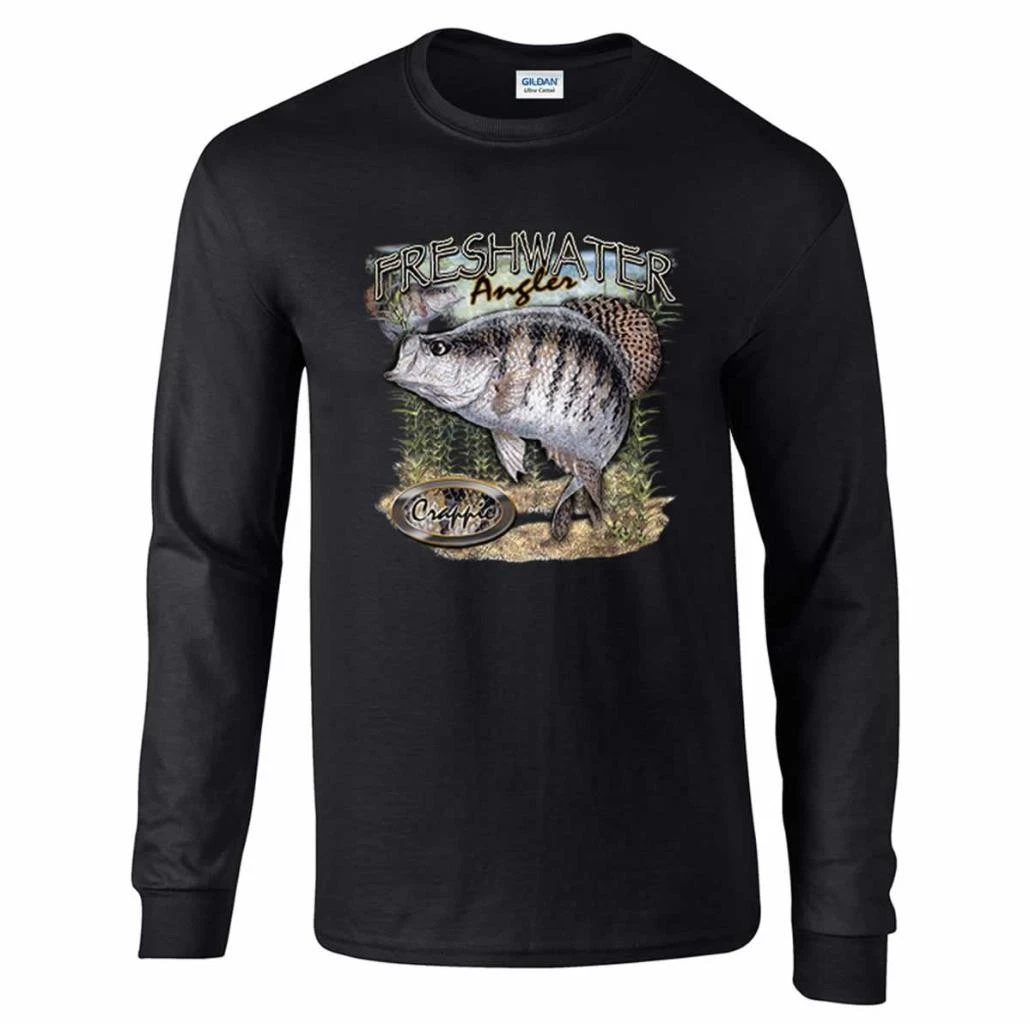 Freshwater Angler Crappie Fisherman Fishing Lure Long Sleeve T-Shirt
Opens in a new window or tab
