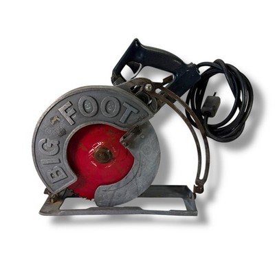 BIG FOOT Skilsaw HD77 10-1/4 Inch Worm Drive Beam Saw USA (Bent Base) | TESTED