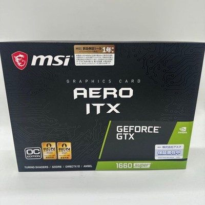 MSI GeForce GTX 1660 SUPER AERO ITX 6GB GDDR5 Graphics Card HDMI DP