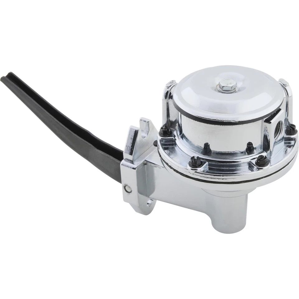 Mechanical Fuel Pump, 80 GPH, 6 PSI, Chrome, Fits Oldsmobile 260-455 - Image 4 of 4