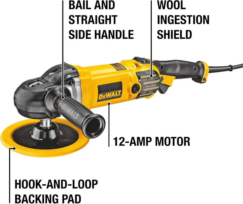 DEWALT DWP849X 7/9 英寸抛光机 — 第 2/4 张图片