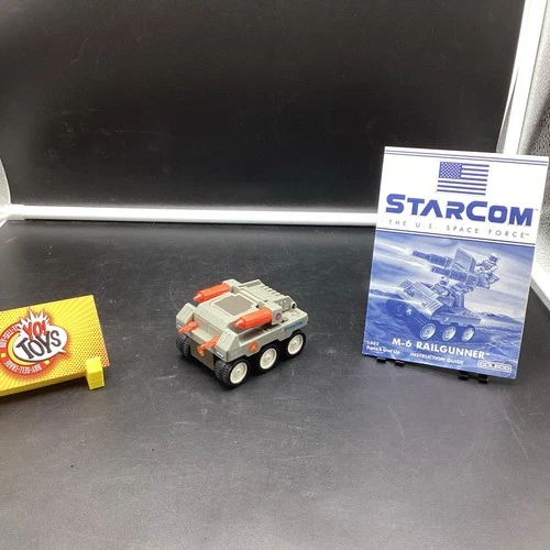 Coleco StarCom M-6 Railgunner™ Ground Attack Vehicle -Vintage 1986