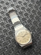Omega Seamaster Patina Linen Dail Automatic Vintage Watch Cal 1020