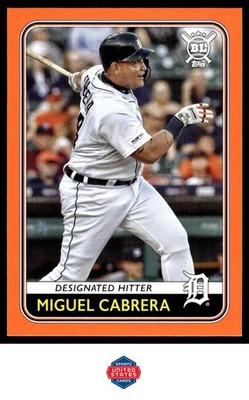 2020 Topps Big League #105 Miguel Cabrera Orange