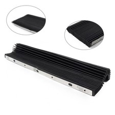 1pc 400x600mm Rubber Accordion Way Cover for Bridgeport Milling Machine Tool