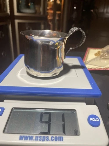 FRANCIS 1ST Sterling Silver 91 Grams  Baby Child cup X578