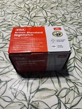 ERA Locks BS 3621 British Standard Nightlatch Lock 40mm Backset Chrome Finish