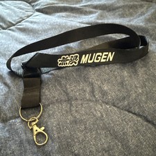 Mugen Car Logo Lanyard Keychain ID Holder Neck Strap