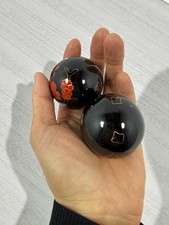 Chinese Baoding Health Balls Yin Yang Stress Relief Hand Exercise Therapy