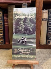 Vintage Shadowmoss Plantation Golf Club Brochure