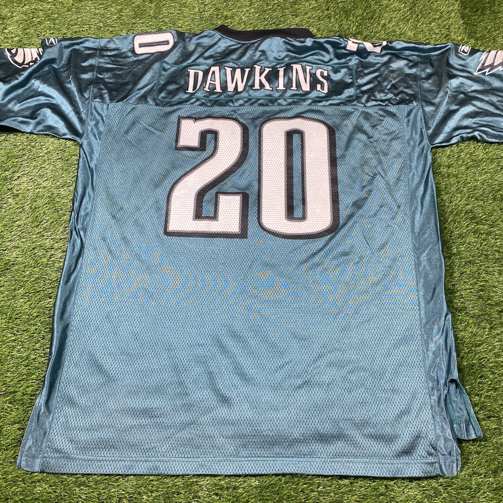 Brian Dawkins Philadelphia Eagles Jersey Mens Jersey Mens 2xl Green #20 Reebok thumbnail 11