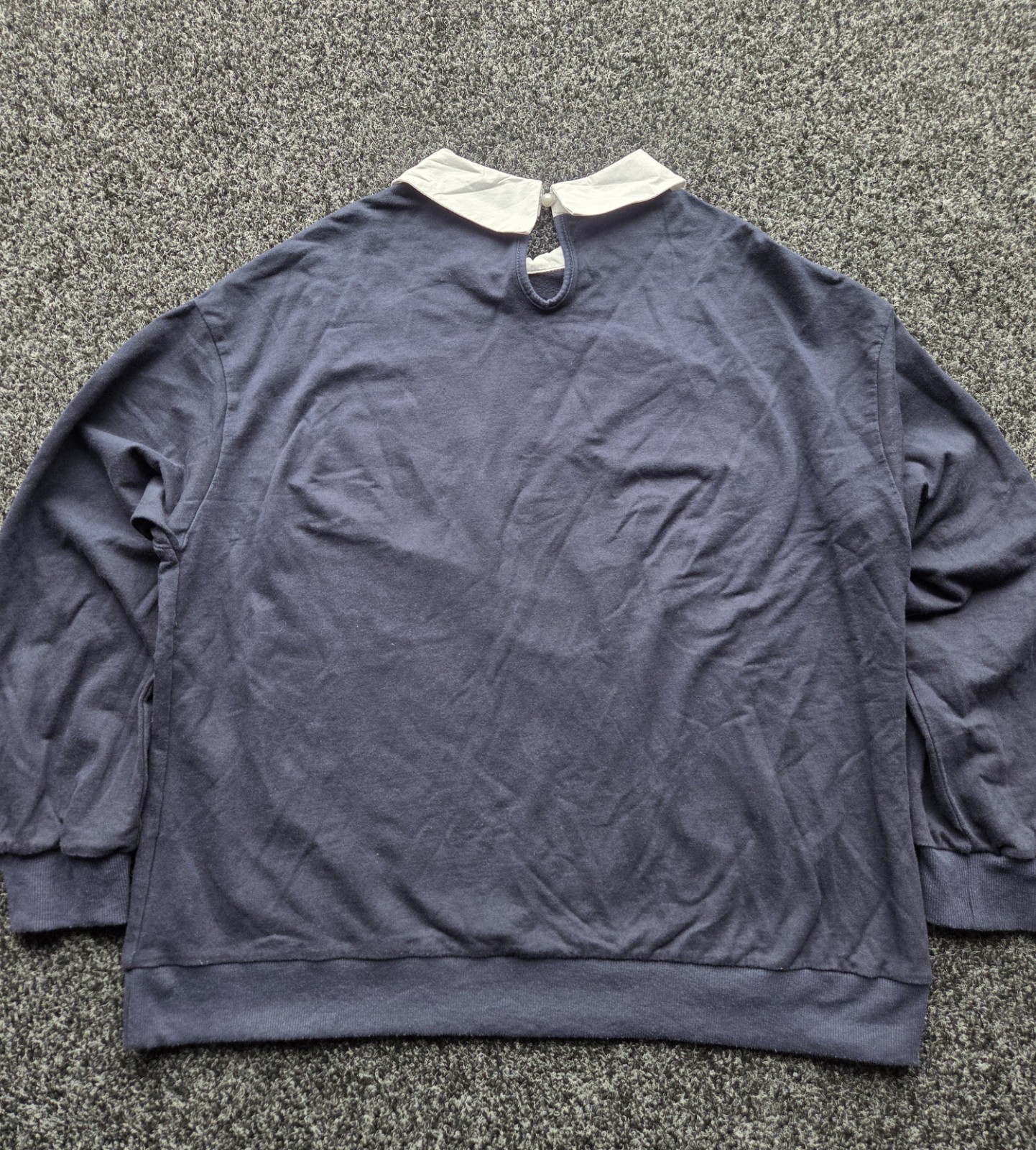 Baby Girl 90’s Slogan Collared Long Sleeve Top Shein Size L. image 7