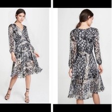ALICE + OLIVIA COCO DRESS Size 0 Wrap Dress