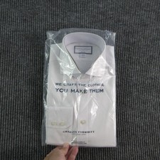 Charles Tyrwhitt Dress Shirt Mens 15.5 32/33 White Slim Cutaway Non-Iron NWOT