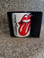 Official Licensed The Rolling Stones Mug Lips Logo Mug Ceramic Retro Music New 