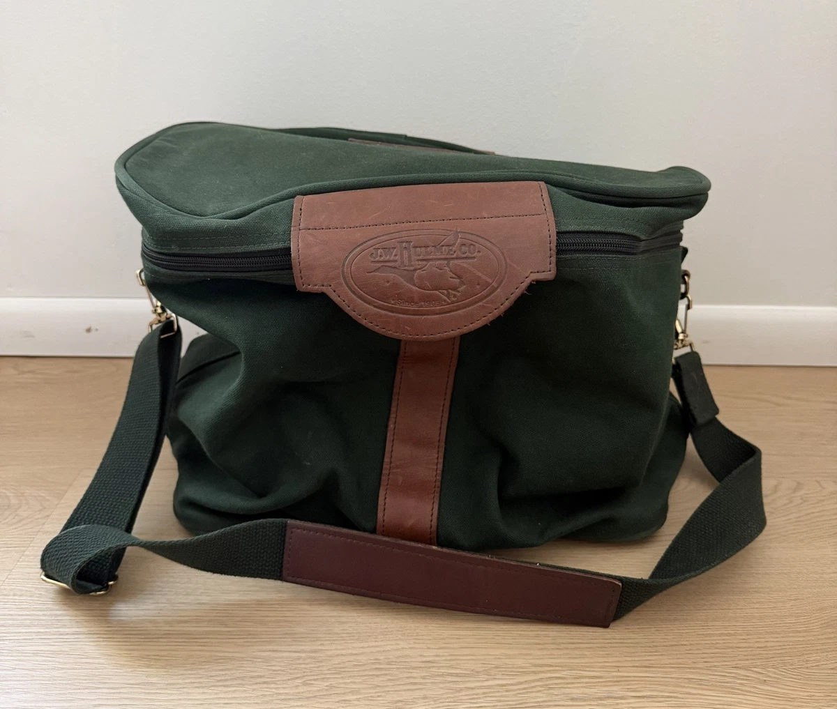 J.W. Hulme Co. ハンティングバッグ ベージュ/カーキ ハンティングワールド/ショルダーバッグ/カーキ×ベージュ/バチュー