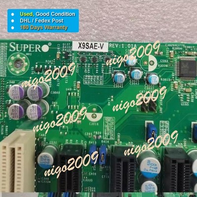 100% Tested X9SAE-V 1155-pin LGA1155 Intel C216 Xeon E3-1200 V2 ECC DDR3 Card