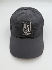 TPC Sawgrass Hat Cap Strap Back Mens One Size Gray Golf PGA Tour Ahead